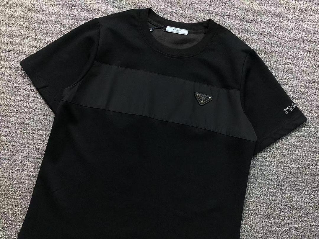 Prada 218 P⭐A⭐A T-SHIRT SHORTS 5241619147 (Im 170Cm 60Kg I Wear Size L In The Phot) - Image 12