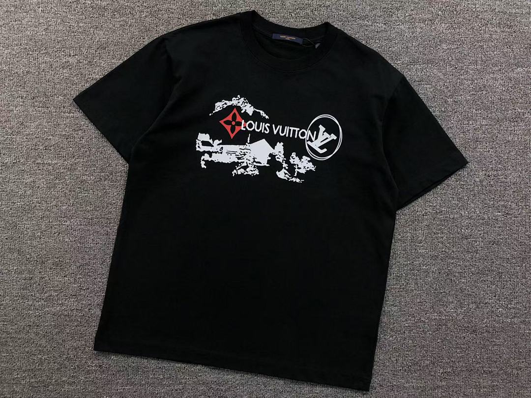 Louis Vuitton 115 L⭐ T-SHIRT 412144021 (Im 170Cm 57Kg I Wear Size L In The Phot) - Image 8