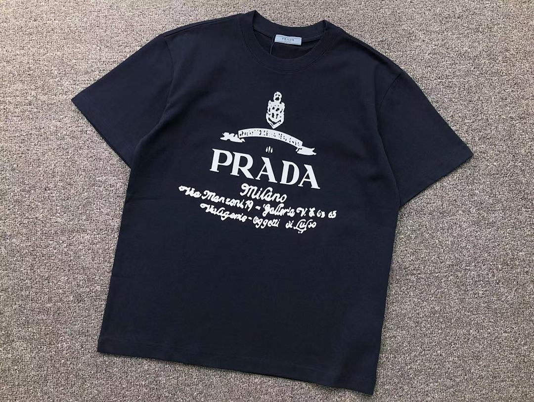 Prada 108 P⭐A⭐A T-SHIRT 411132421 (Im 170Cm 57Kg I Wear Size M In The Phot) - Image 13