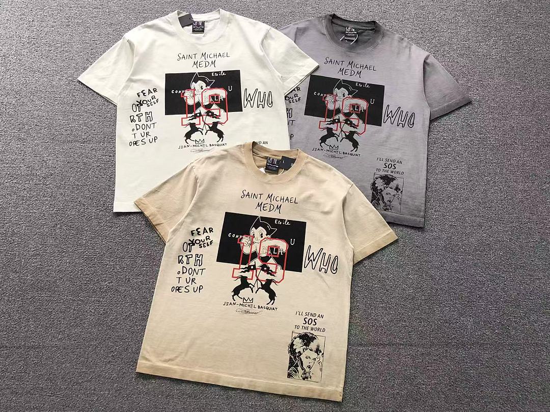 Chanel 98 SAINT MICHAEL T-SHIRT 42081405155 (Im 170Cm 60Kg I Wear Size S In The Phot) - Image 5