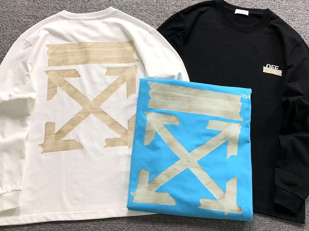 Off-White 129 OFF-WHITE LONG SLEEVED 3207302221 (Im 170Cm 60Kg I Wear Size M In The Phot) - Image 6