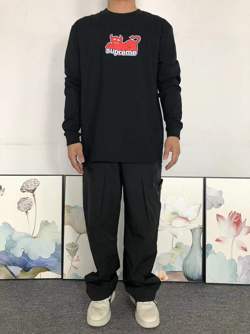 Supreme 95 S⭐⭐R⭐⭐E LONG SLEEVED 592710123 (Im 170Cm 60Kg I Wear Size M In The Phot) - Image 3