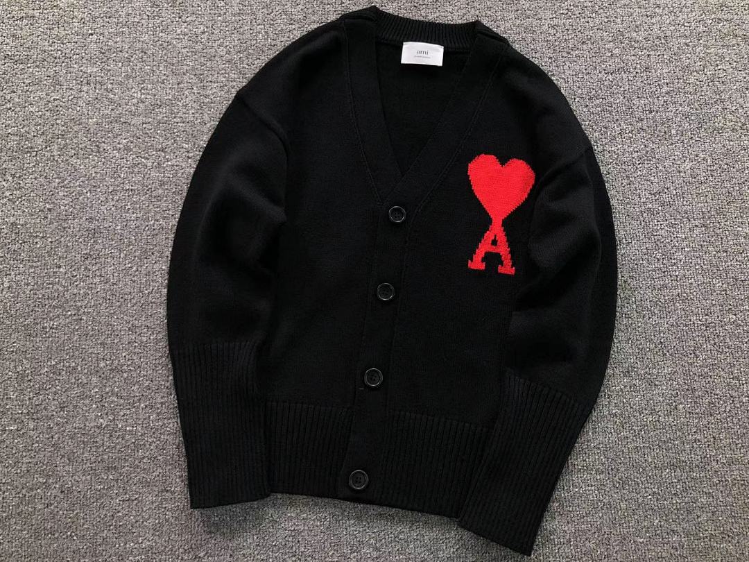 AMI 178 AMI SWEATER 4120201135 (Im 170Cm 60Kg I Wear Size XS In The Phot) - Image 8