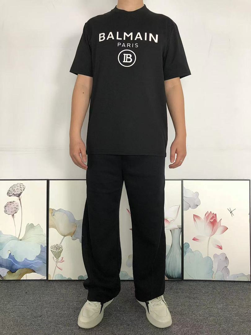 Balmain 85 BALMAIN T-SHIRT 3112102603 (Im 170Cm 60Kg I Wear Size L In The Phot) - Image 3