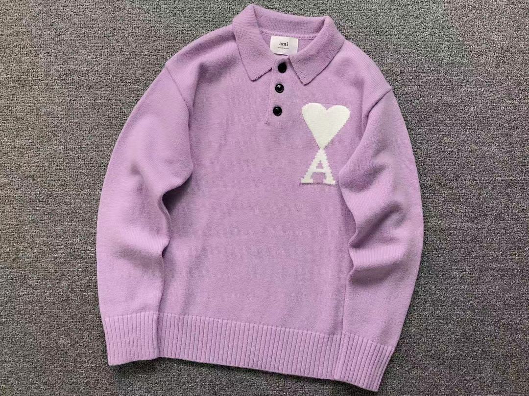 AMI 168 AMI SWEATER 21101008125 (Im 170Cm 60Kg I Wear Size M In The Phot) - Image 17