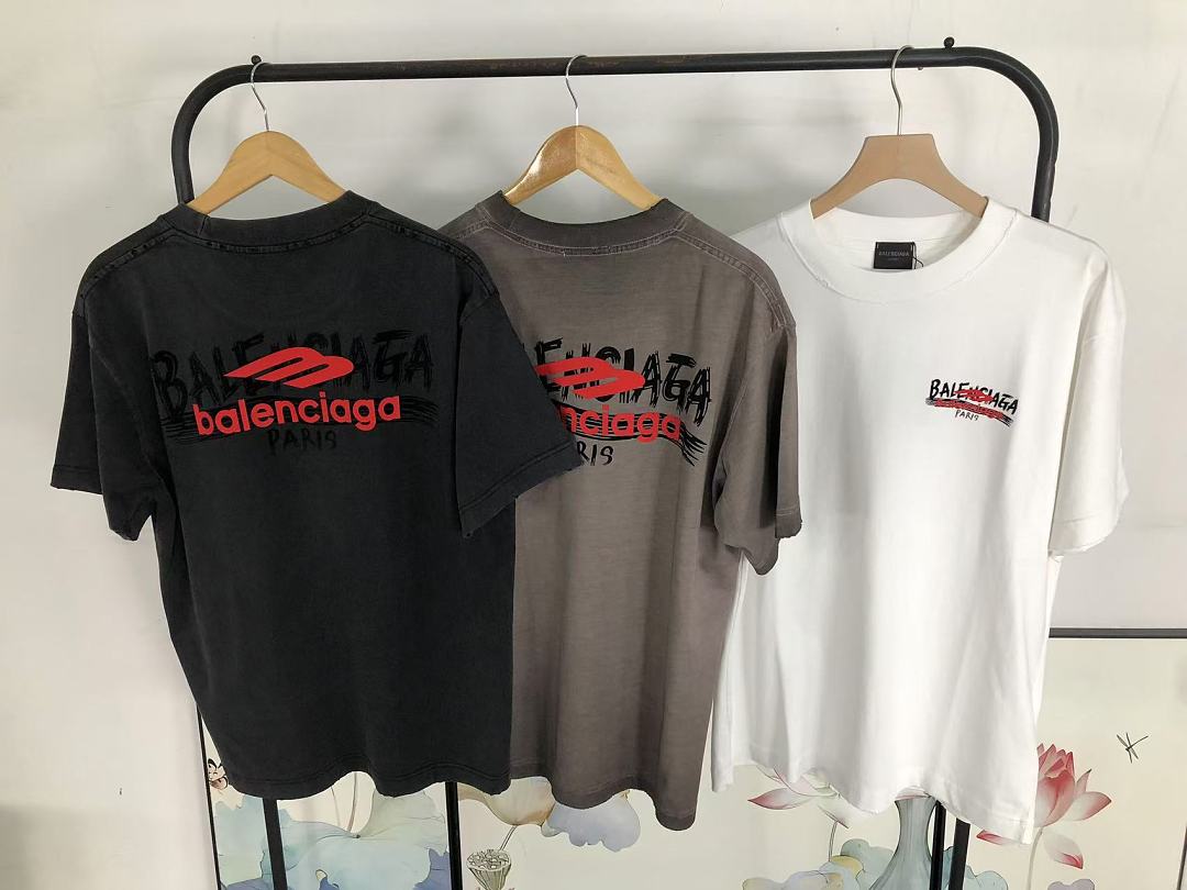 Balenciaga 128 B⭐L⭐⭐⭐IA⭐A T-SHIRT 3205070621 (Im 170Cm 60Kg I Wear Size L In The Phot) - Image 27