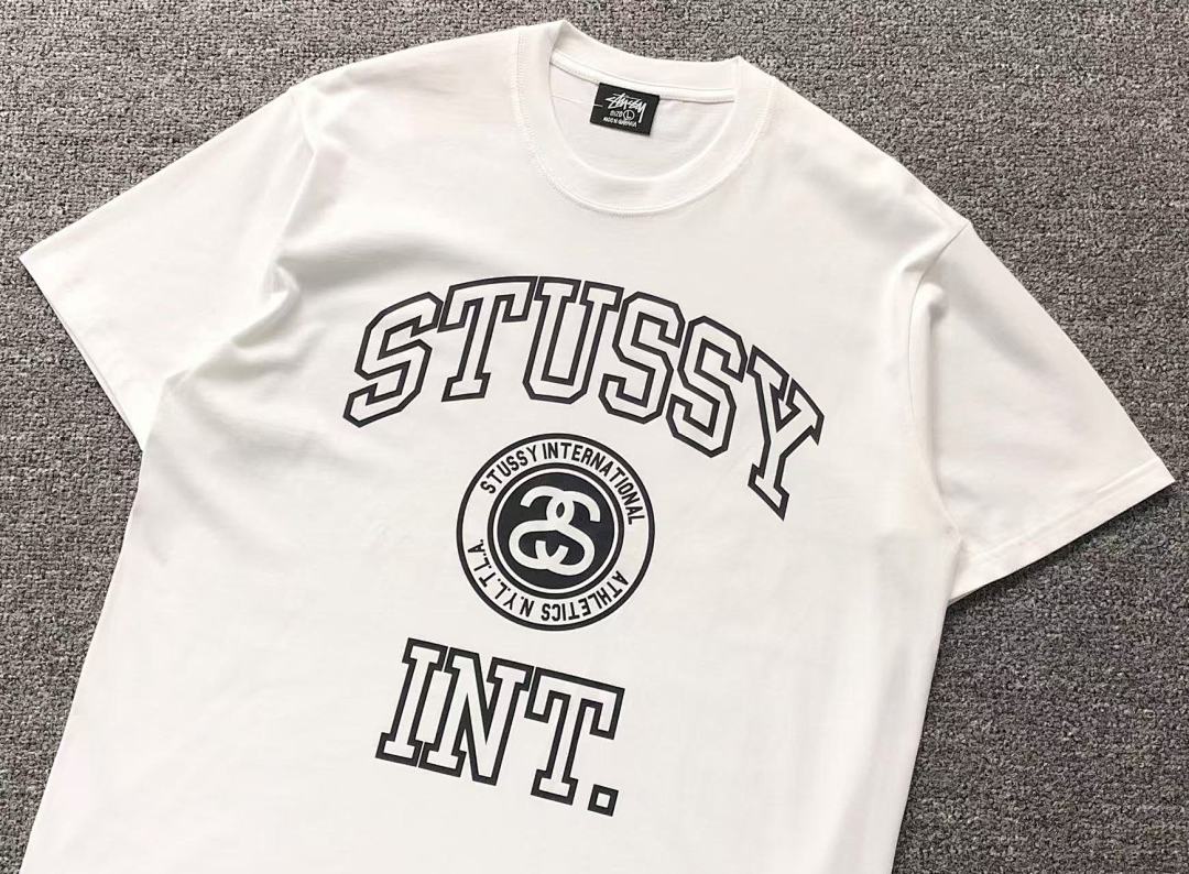 Stussy 85 STUSSY T-SHIRT 4104223302 (Im 170Cm 60Kg I Wear Size L In The Phot) - Image 8