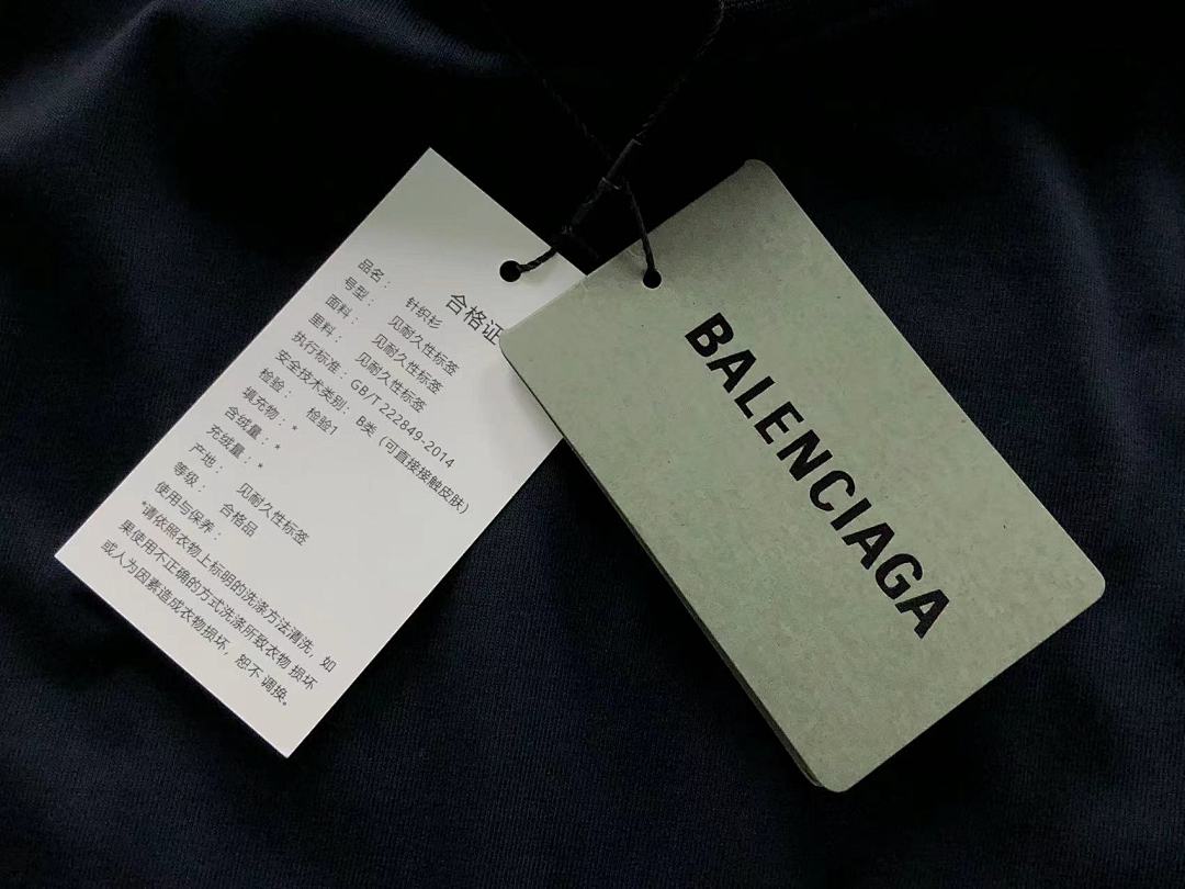 Balenciaga 128 B⭐L⭐⭐⭐IA⭐A T-SHIRT 3108081921 (Im 170Cm 60Kg I Wear Size 2 In The Phot) - Image 17