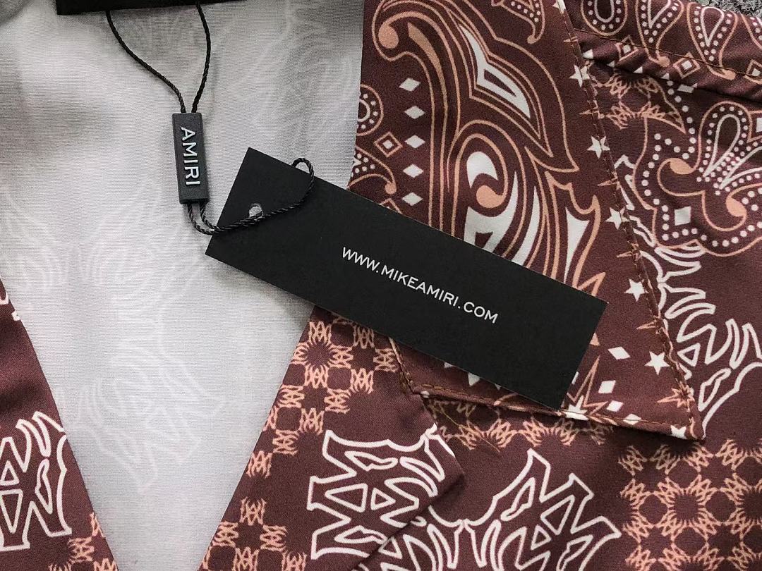 Unbranded SHORTS98 AMIRI SHIRT SHORTS 2208141439 (Im 170Cm 60Kg I Wear Size L In The Phot) - Image 15
