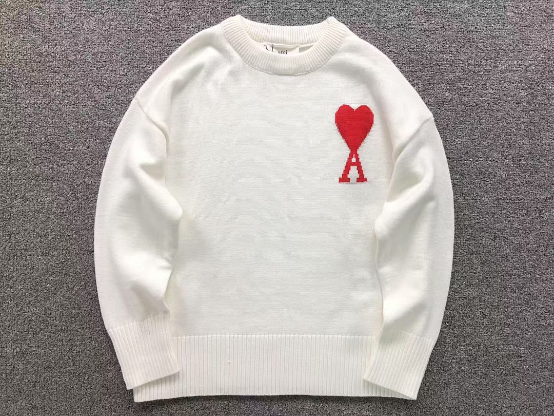 AMI 218 AMI SWEATER 21121901001 (Im 170Cm 60Kg I Wear Size S In The Phot) - Image 7