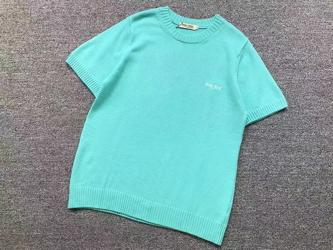Miu Miu 115 M⭐U T-SHIRT 11082506140 (Im 170Cm 55Kg I Wear Size M In The Phot) - Image 7