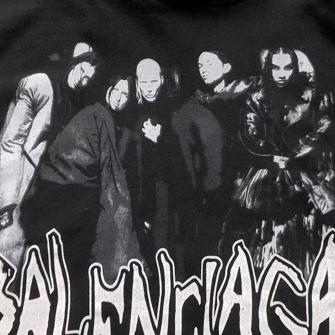 Balenciaga 265 B⭐L⭐⭐⭐IA⭐A HOODIE 4122724163 (Im 170Cm 60Kg I Wear Size XS In The Phot) - Image 9