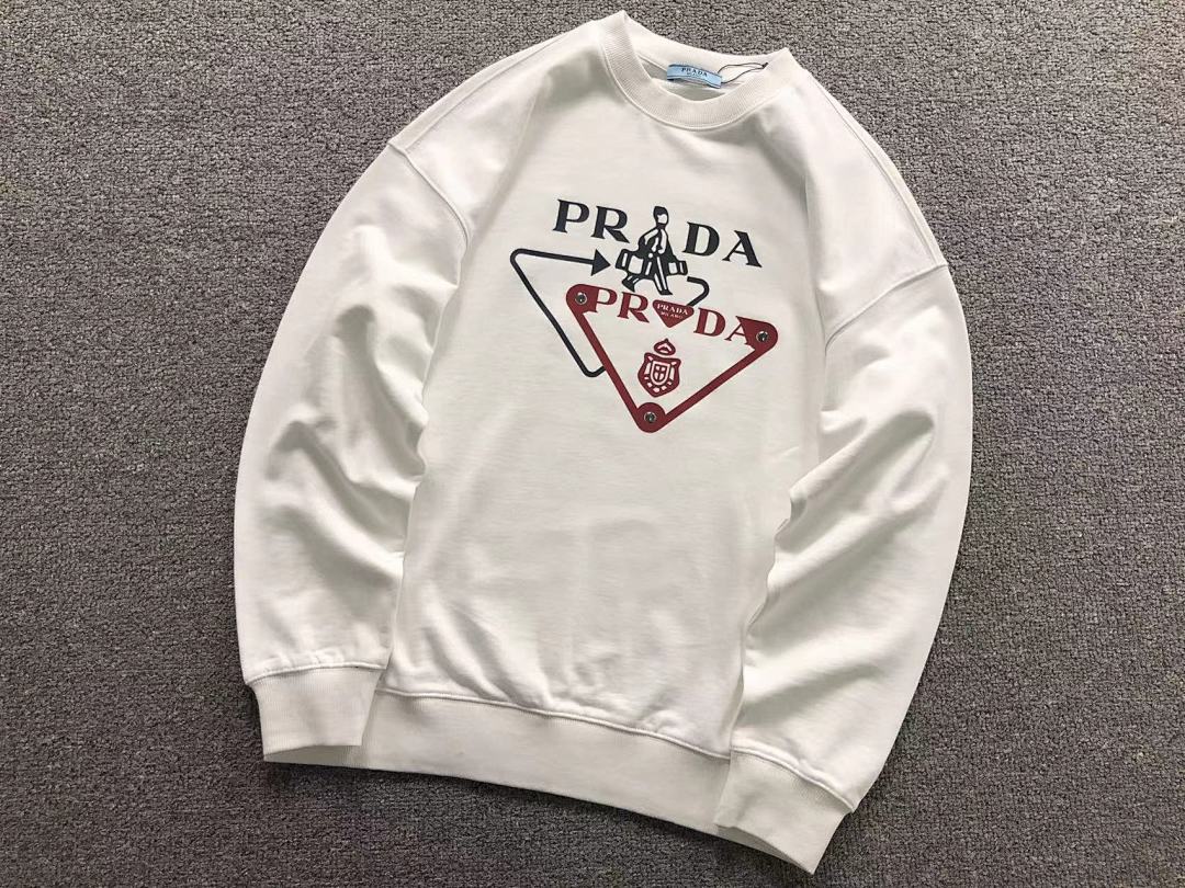 Prada 165 P⭐A⭐A HOODIE 5111412147 (Im 170Cm 60Kg I Wear Size M In The Phot) - Image 13