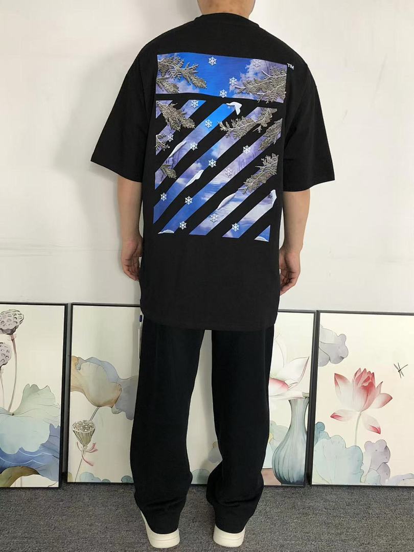 Off-White 98 OFF-WHITE T-SHIRT 523242719 (Im 170Cm 60Kg I Wear Size L In The Phot) - Image 4