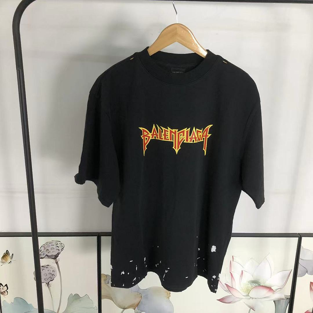 Balenciaga 125 B⭐L⭐⭐⭐IA⭐A T-SHIRT 42041301163 (Im 170Cm 60Kg I Wear Size XS In The Phot) - Image 22