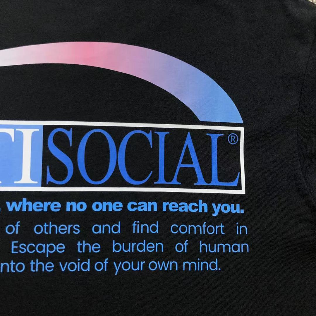 Christian Louboutin 85 ANTI SOCIAL CLUB T-SHIRT - Image 13