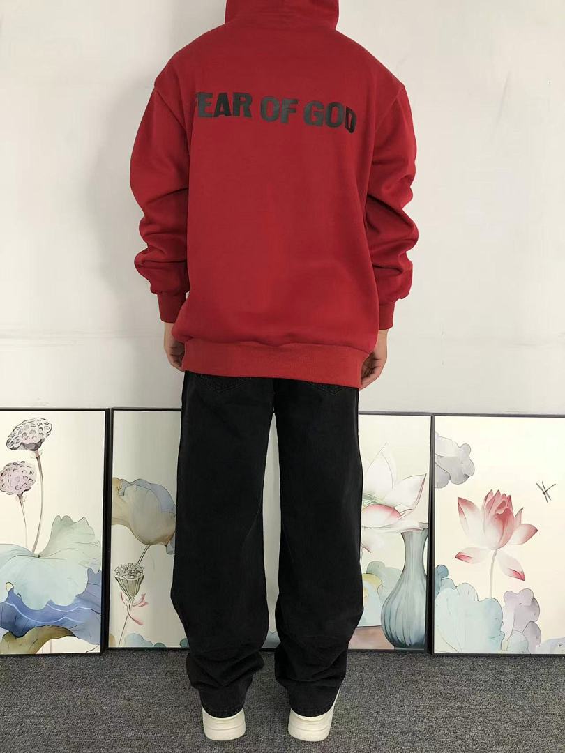 Fear of God 135 FOG HOODIE 5112248117 (Im 170Cm 60Kg I Wear Size S In The Phot) - Image 4