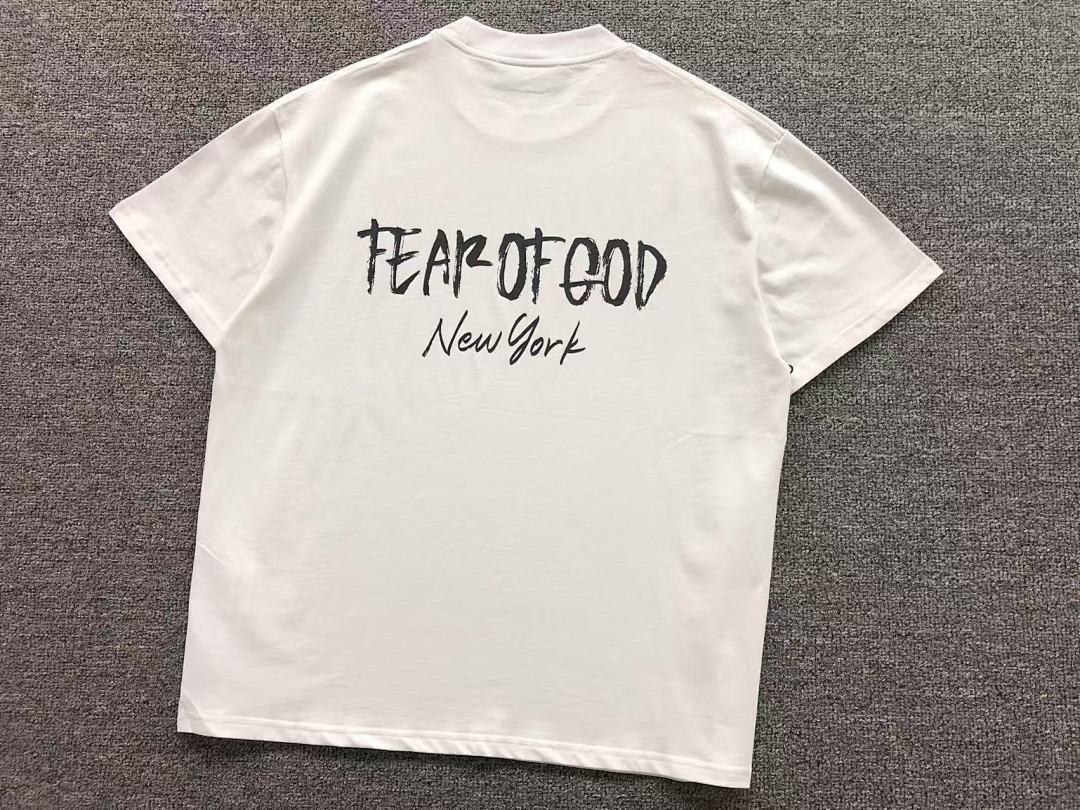 Fear of God 85 FOG T-SHIRT 1108110451 (Im 170Cm 60Kg I Wear Size M In The Phot) - Image 7