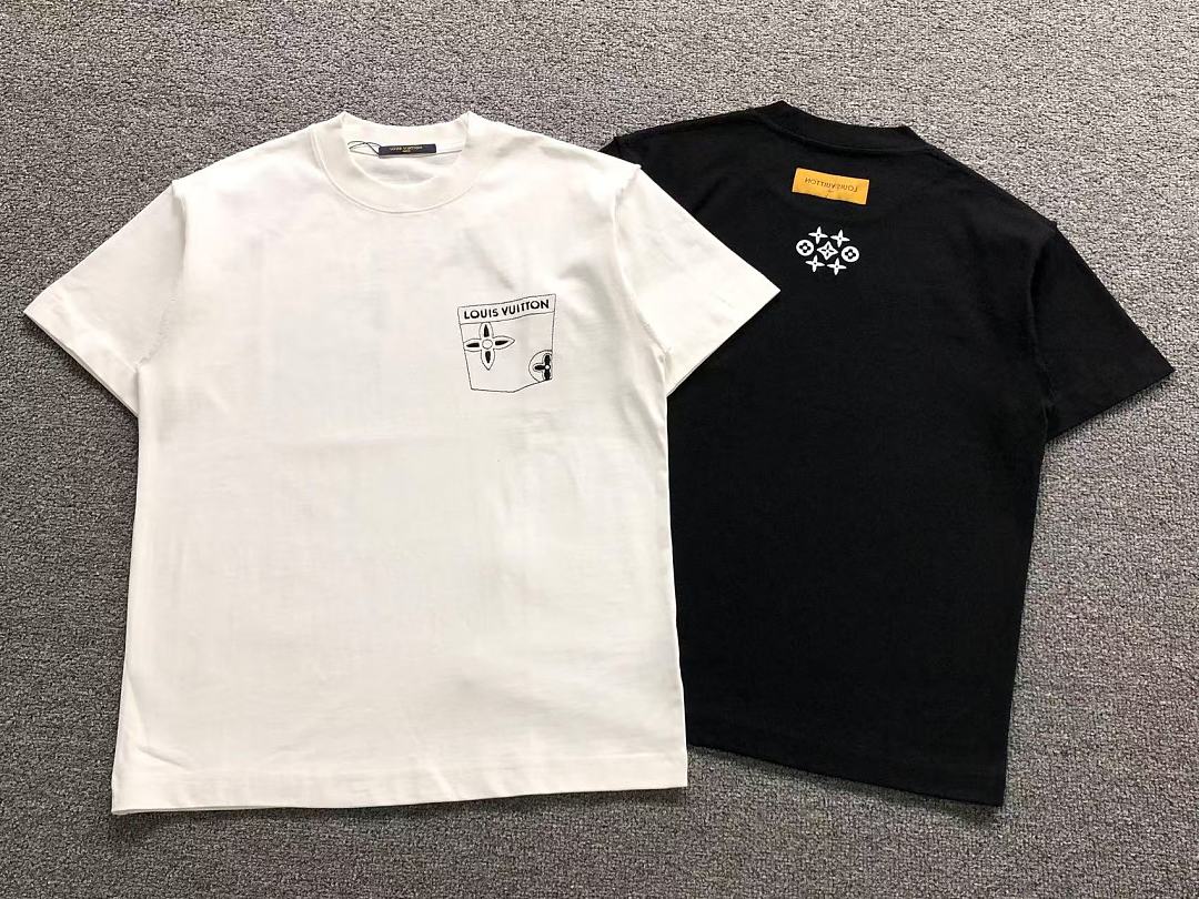 Louis Vuitton 98 L⭐ T-SHIRT 5209052581 (Im 170Cm 60Kg I Wear Size S In The Phot) - Image 5