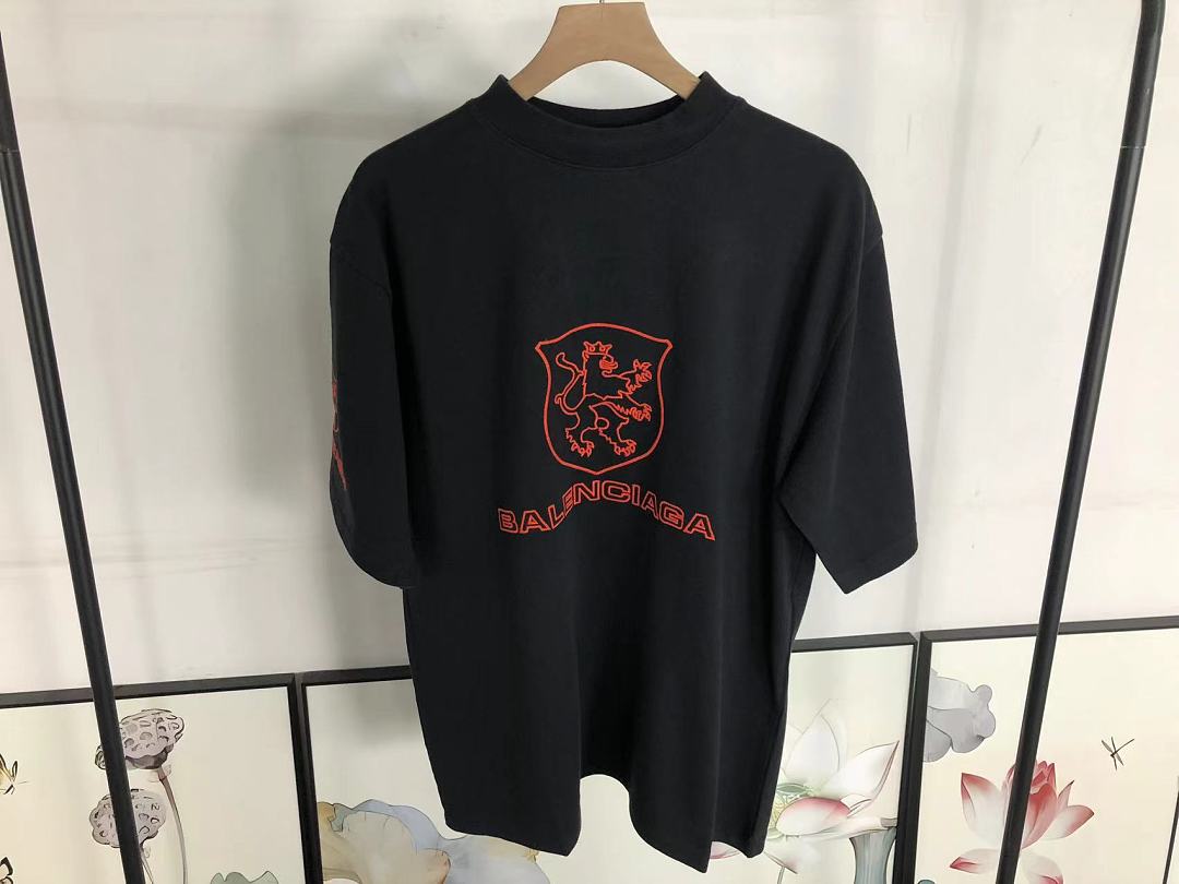 Balenciaga 135 B⭐L⭐⭐⭐IA⭐A T-SHIRT 42042006163 (Im 170Cm 60Kg I Wear Size XS In The Phot) - Image 23