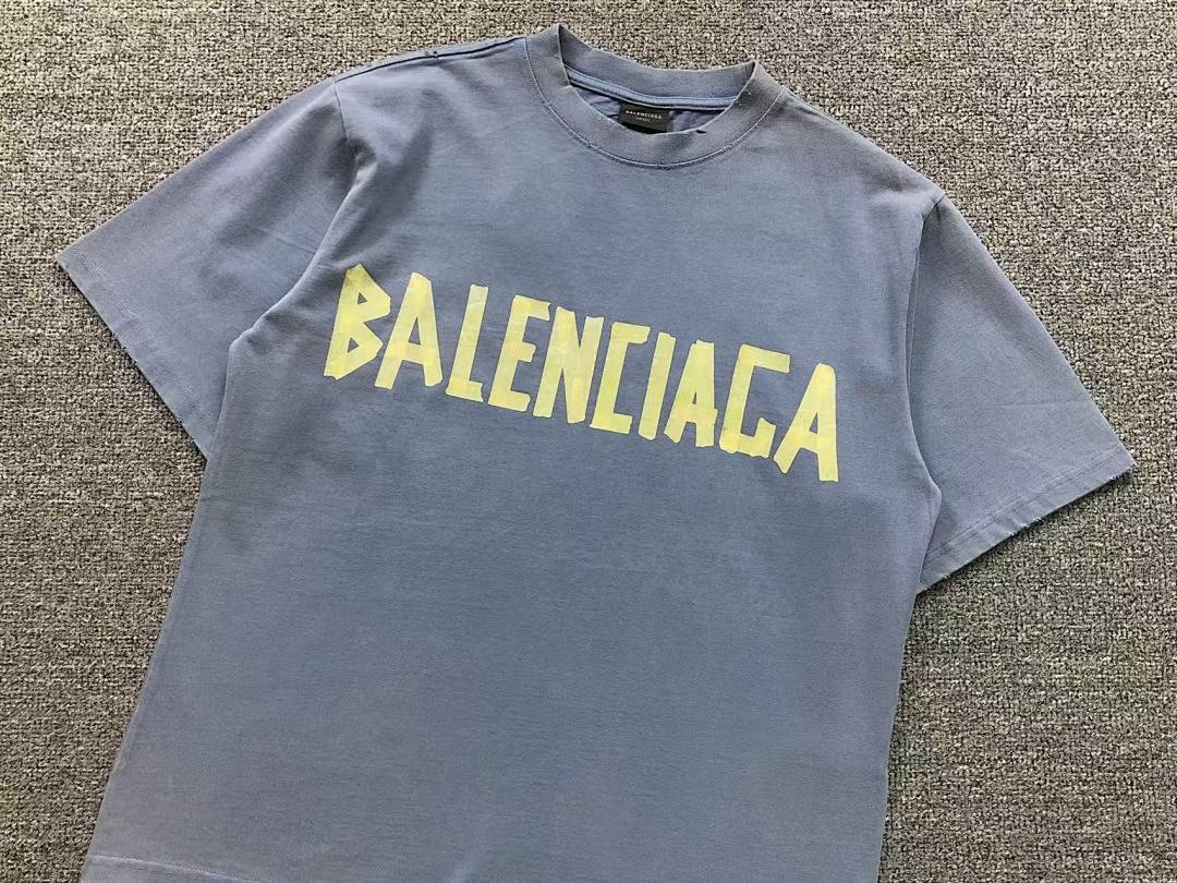 Balenciaga 135 B⭐L⭐⭐⭐IA⭐A T-SHIRT 42041315163 (Im 170Cm 60Kg I Wear Size XS In The Phot) - Image 12