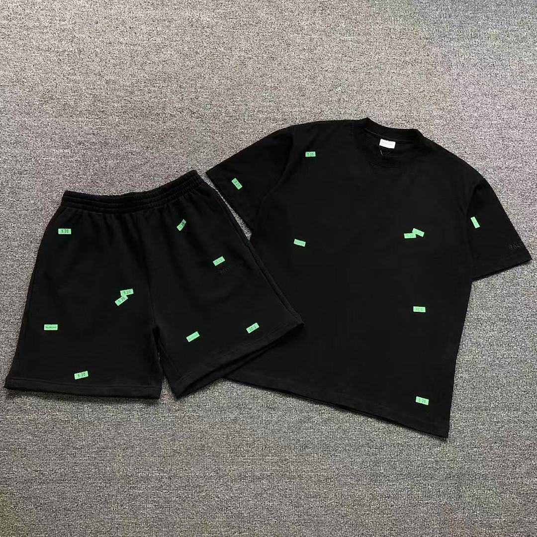 Balenciaga SHORTS158 B⭐L⭐⭐⭐IA⭐A T-SHIRT SHORTS 3206173321 (Im 170Cm 60Kg I Wear Size S In The Phot)