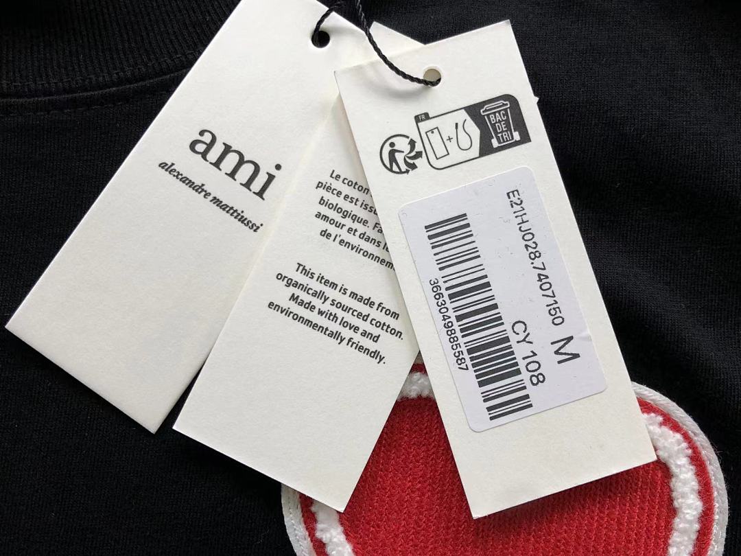 AMI 115 AMI T-SHIRT 4105140277 (Im 170Cm 60Kg I Wear Size M In The Phot) - Image 43