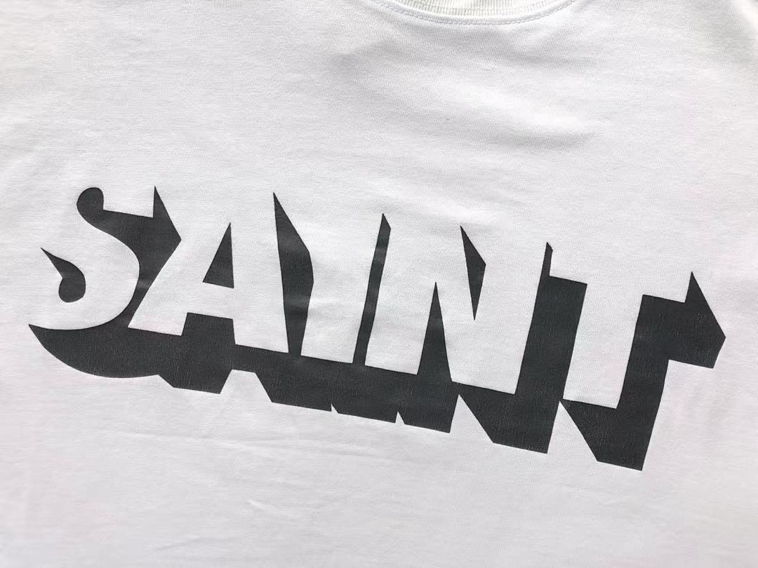 Chanel 98 SAINT MICHAEL T-SHIRT 3203143417 (Im 170Cm 60Kg I Wear Size S In The Phot) - Image 8