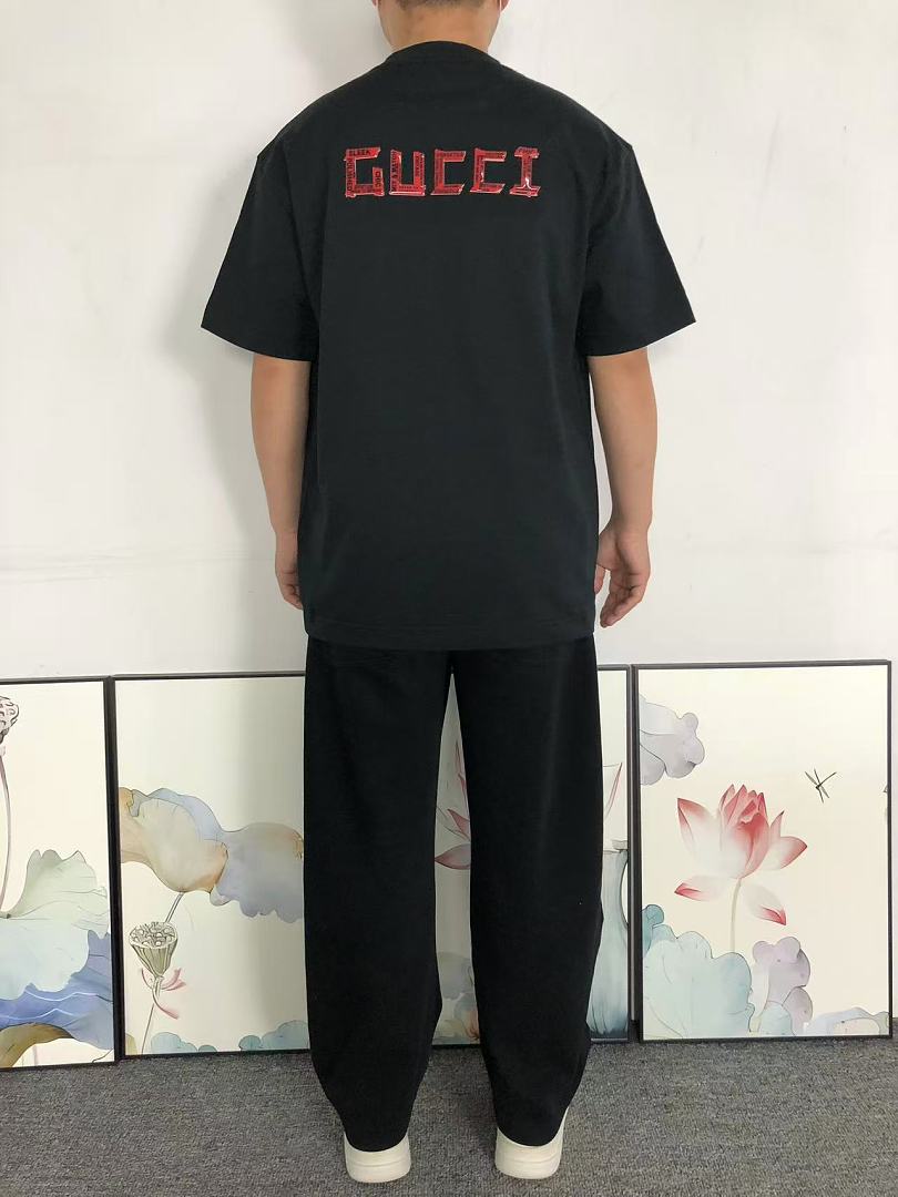 Gucci 125 G⭐C⭐I T-SHIRT 5251223147 (Im 170Cm 60Kg I Wear Size M In The Phot) - Image 4