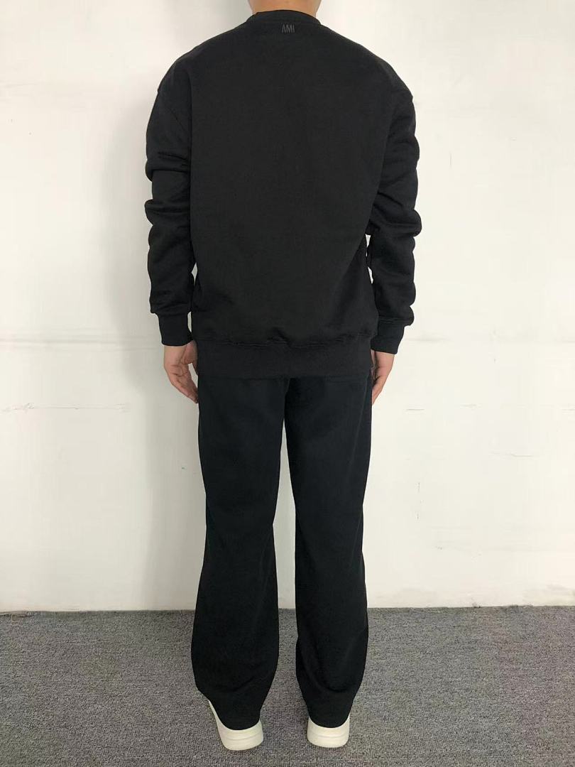 AMI 118 AMI HOODIE 3109110221 (Im 170Cm 60Kg I Wear Size M In The Phot) - Image 5