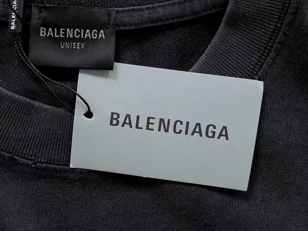 Balenciaga 128 B⭐L⭐⭐⭐IA⭐A T-SHIRT 3205070621 (Im 170Cm 60Kg I Wear Size L In The Phot) - Image 22