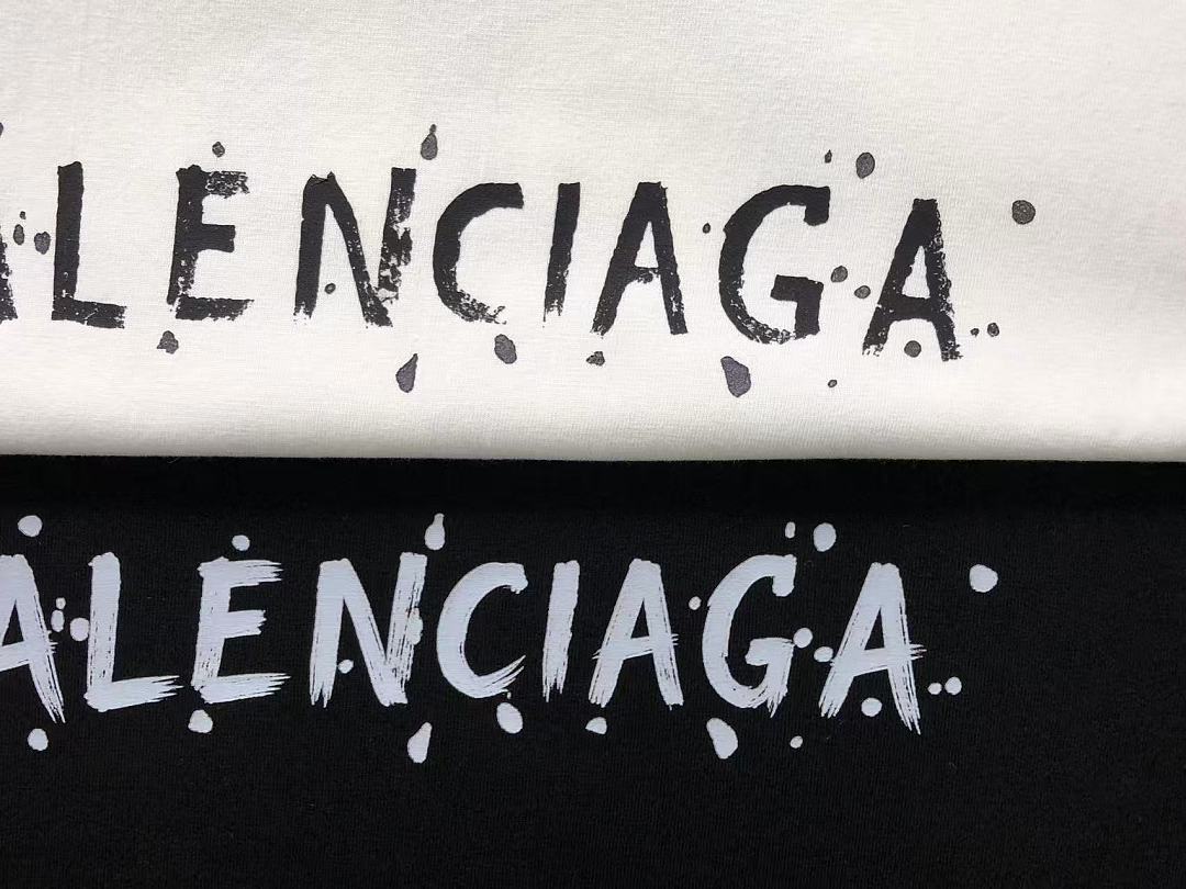 Balenciaga 115 B⭐L⭐⭐⭐IA⭐A T-SHIRT 22051316172 (Im 170Cm 60Kg I Wear Size M In The Phot) - Image 20