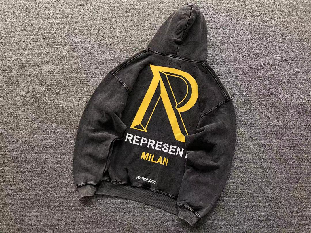 Represent 135 REPRESENT HOODIE 510031191 (Im 170Cm 60Kg I Wear Size S In The Phot) - Image 8