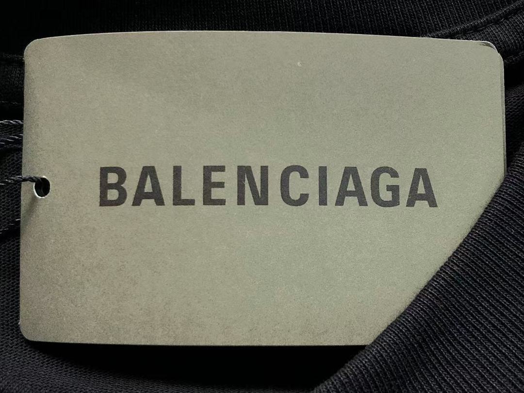 Balenciaga 115 B⭐L⭐⭐⭐IA⭐A T-SHIRT 124708104 (Im 170Cm 60Kg I Wear Size S In The Phot) - Image 24