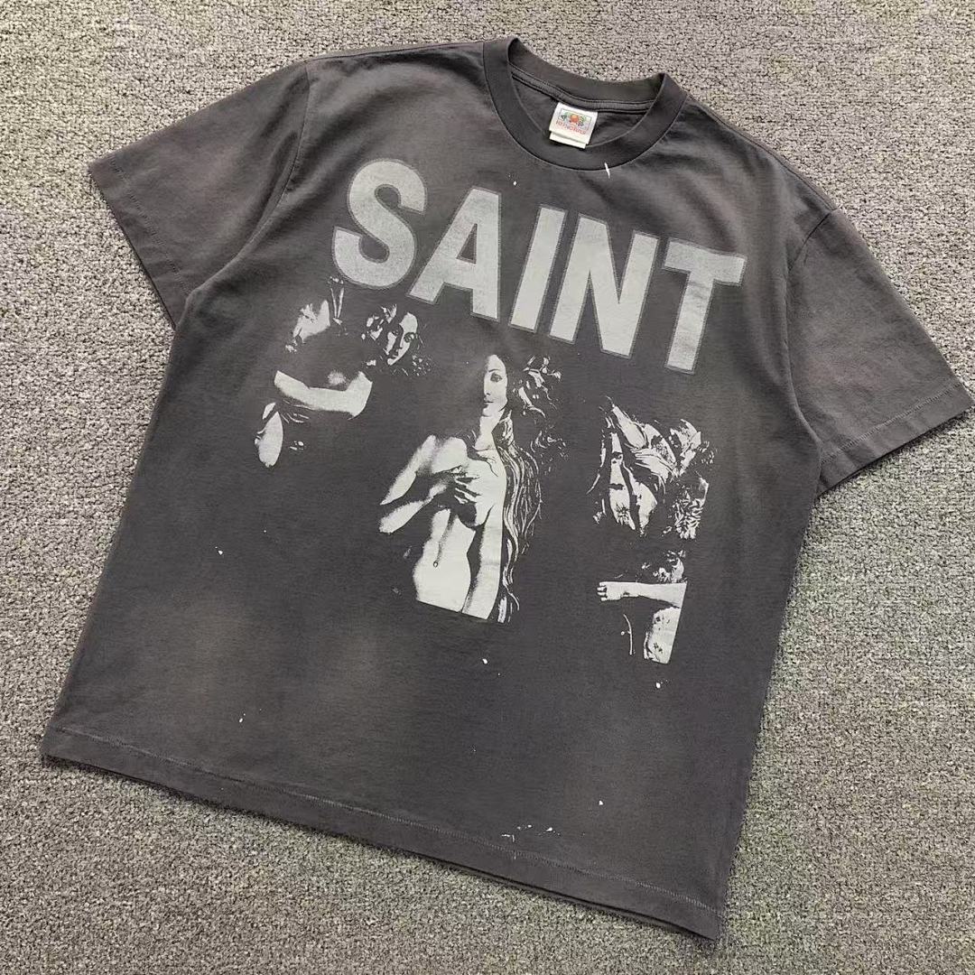 Chanel 98 SAINT MICHAEL T-SHIRT 5121615136 (Im 170Cm 60Kg I Wear Size L In The Phot)