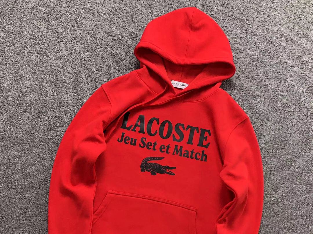Unbranded 215 LACOSTE HOODIE 412112401 (Im 170Cm 60Kg I Wear Size M In The Phot) - Image 11