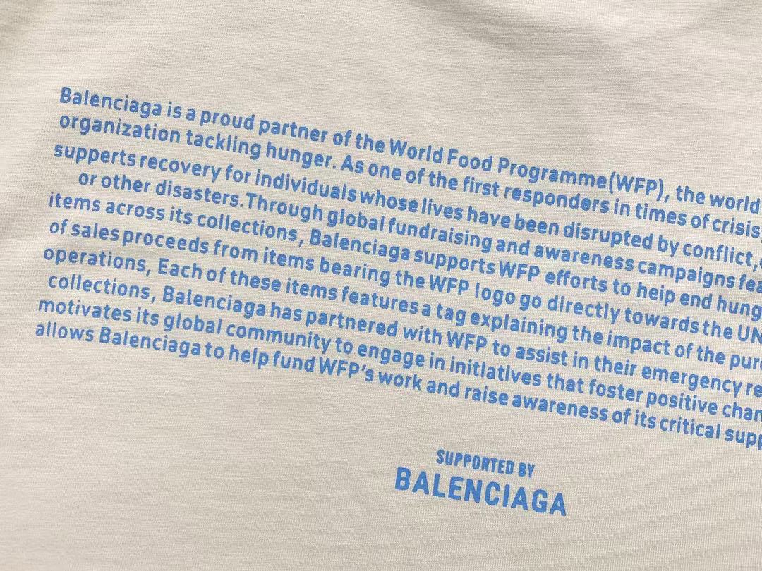 Balenciaga 128 B⭐L⭐⭐⭐IA⭐A T-SHIRT 42042005163 (Im 170Cm 60Kg I Wear Size XS In The Phot) - Image 9