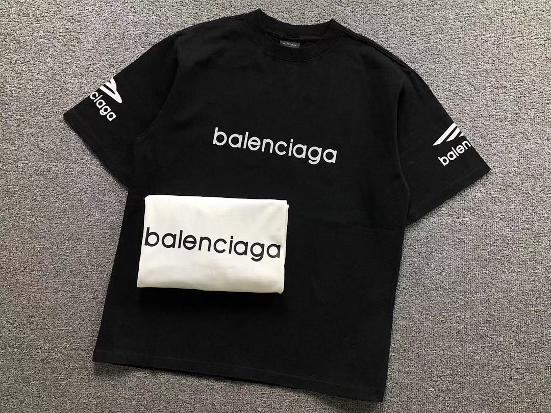 Balenciaga 125 B⭐L⭐⭐⭐IA⭐A T-SHIRT 42032806163 (Im 170Cm 60Kg I Wear Size XS In The Phot) - Image 15