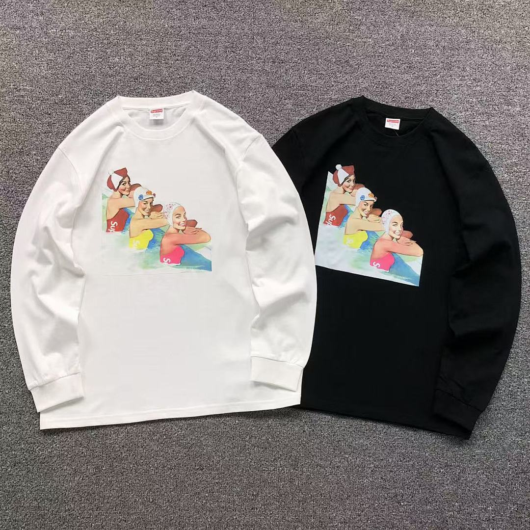 Supreme 95 S⭐⭐R⭐⭐E LONG SLEEVED 592714123 (Im 170Cm 60Kg I Wear Size M In The Phot)