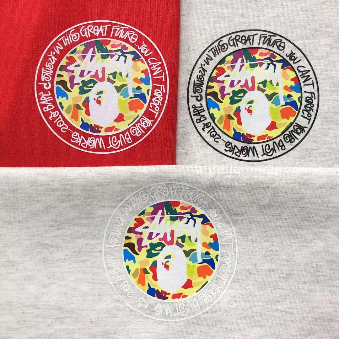 Bape 78 BAPE STUSSY T-SHIRT 1102090842 (Im 170Cm 55Kg I Wear Size S In The Phot) - Image 21