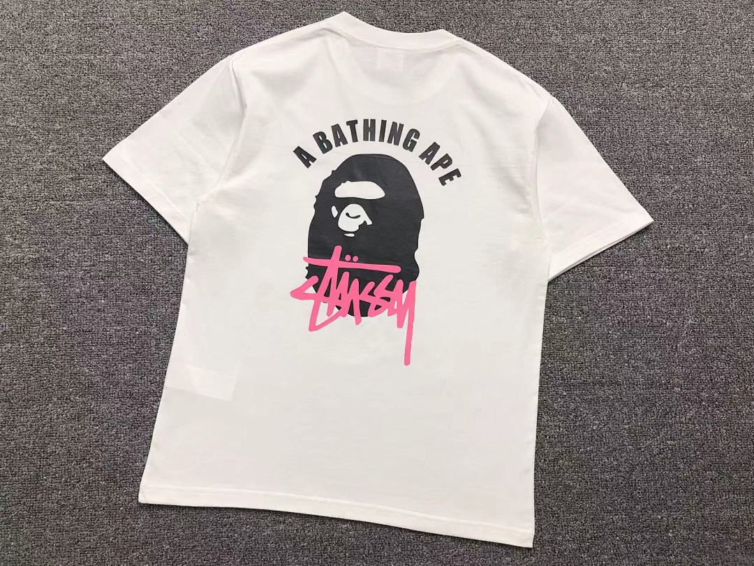 Bape 95 BAPE STUSSY T-SHIRT - Image 11