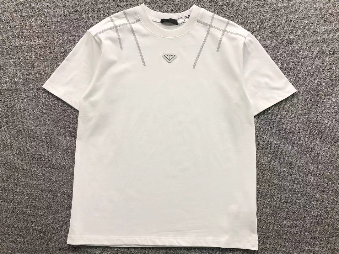 Prada 128 P⭐A⭐A T-SHIRT 5241409147 (Im 170Cm 60Kg I Wear Size S In The Phot) - Image 7