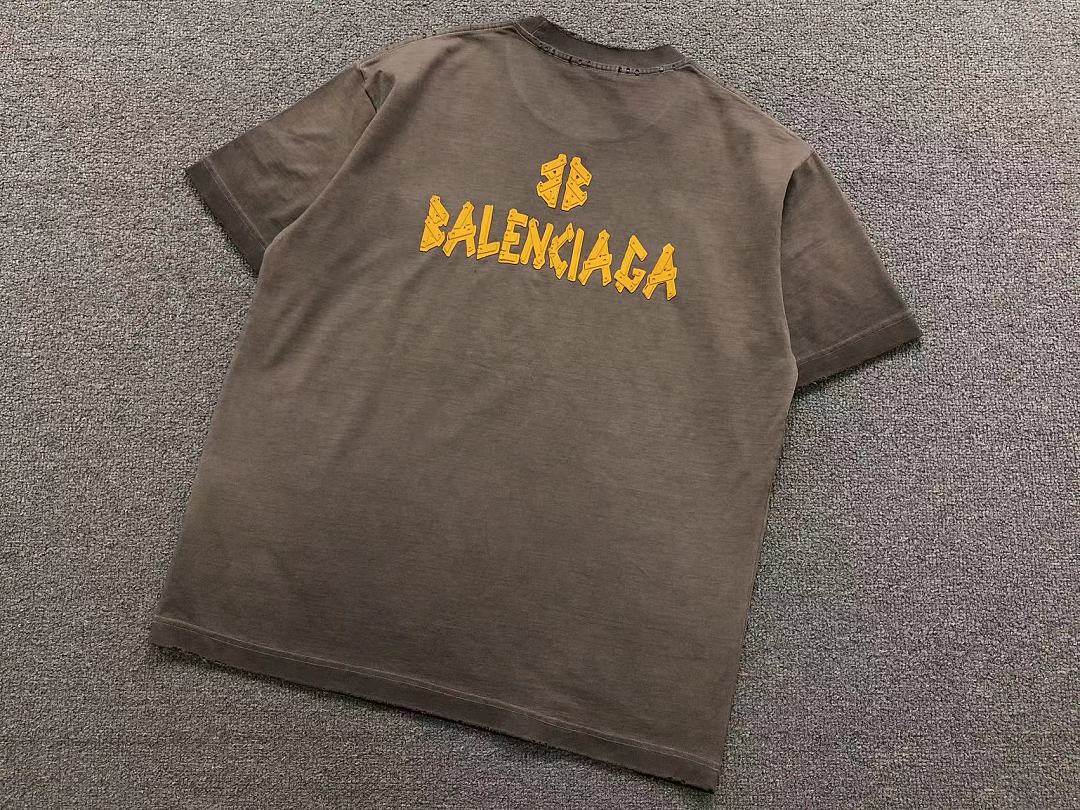 Balenciaga 128 B⭐L⭐⭐⭐IA⭐A T-SHIRT 42042909133 (Im 170Cm 60Kg I Wear Size 2XL In The Phot) - Image 10