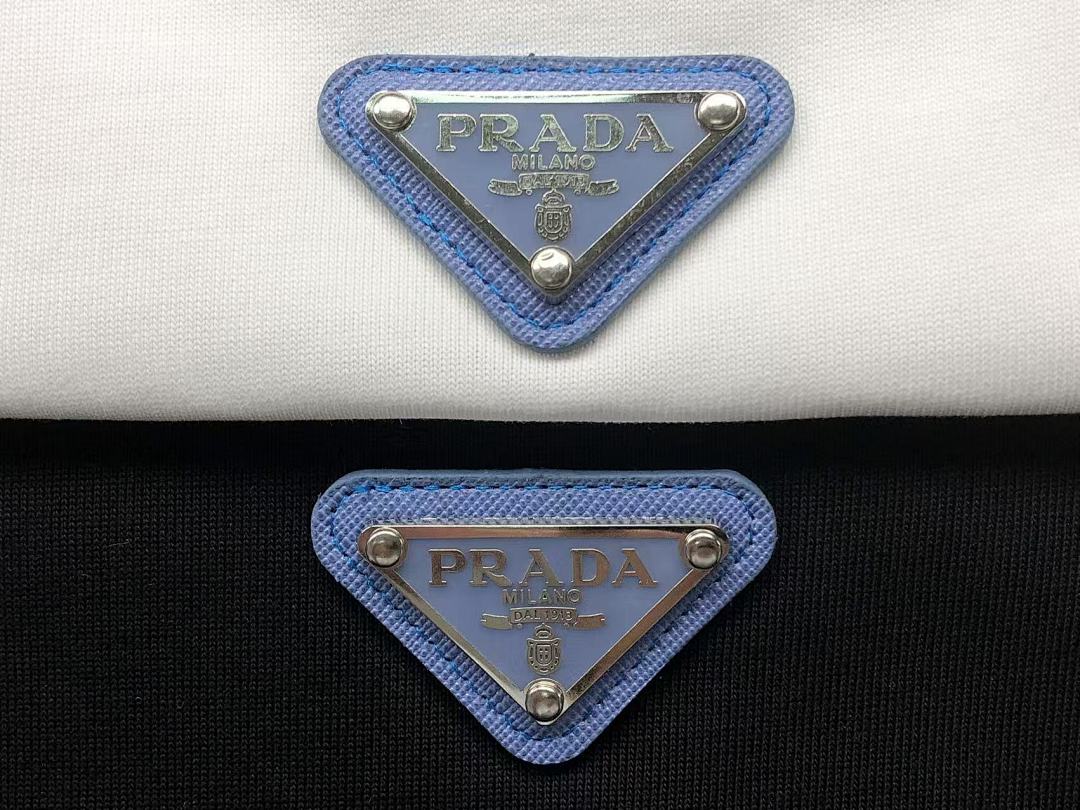 Prada 95 P⭐A⭐A T-SHIRT 504232081 (Im 170Cm 60Kg I Wear Size S In The Phot) - Image 12