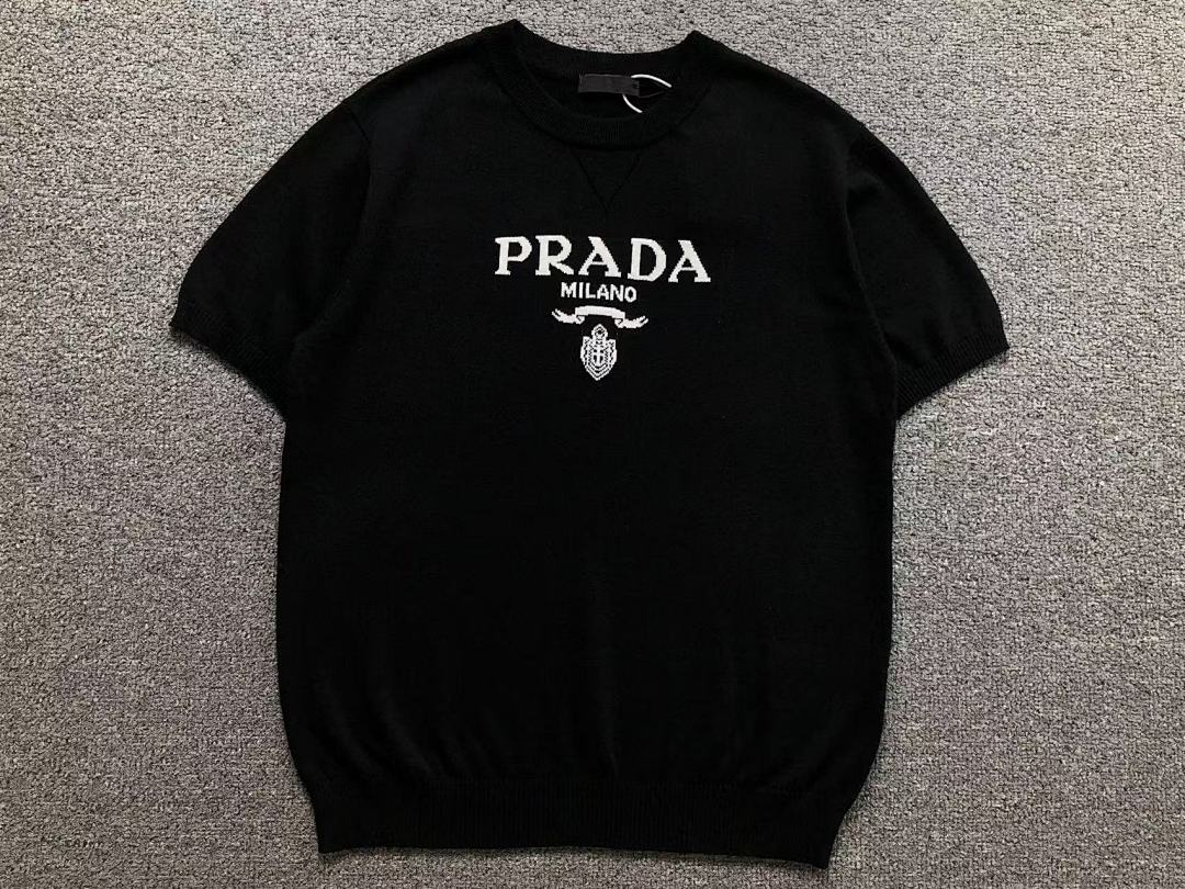 Prada 135 P⭐A⭐A T-SHIRT 42030222156 (Im 172Cm 55Kg I Wear Size S In The Phot) - Image 11