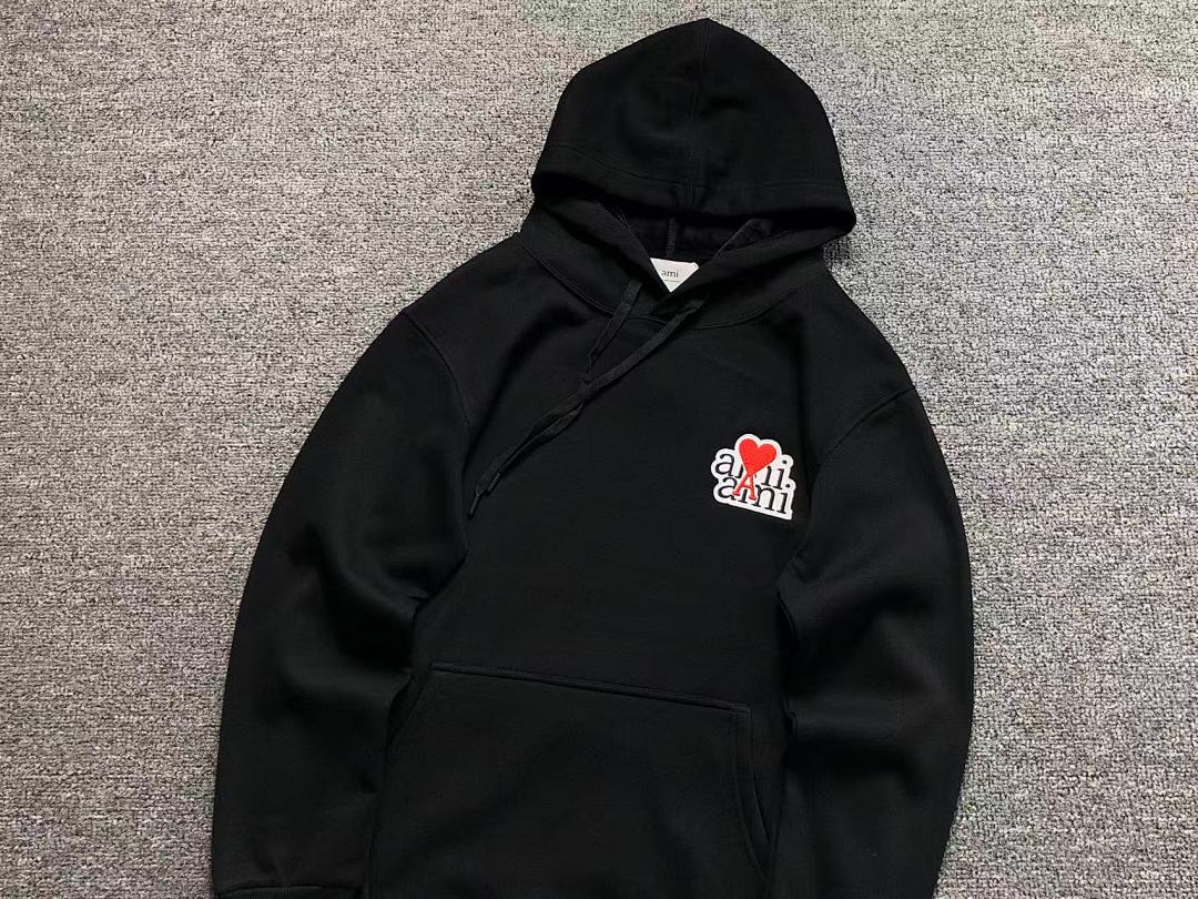 Unbranded 215 AMI HOODIE 2111041101 (Im 170Cm 60Kg I Wear Size XL In The Phot) - Image 9