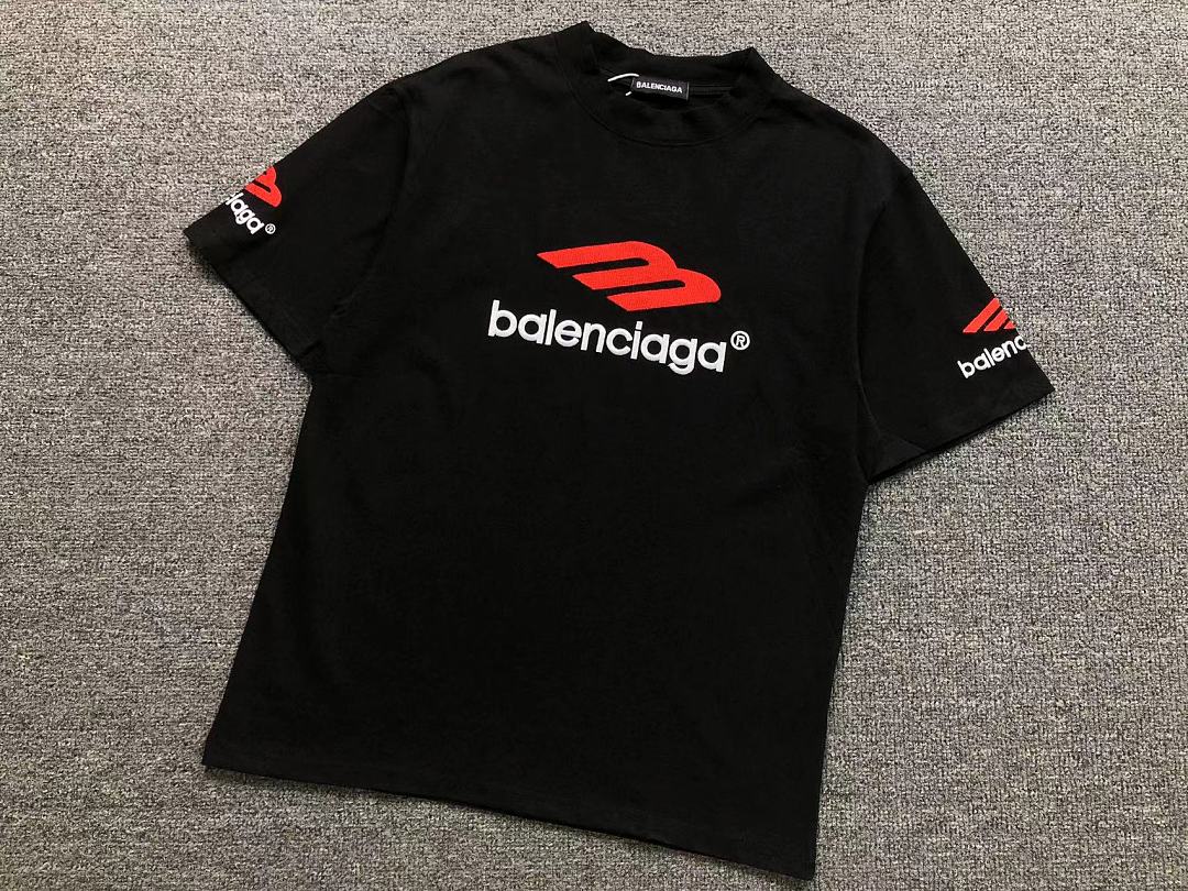 Balenciaga 165 B⭐L⭐⭐⭐IA⭐A T-SHIRT 22061805001 (Im 170Cm 60Kg I Wear Size S In The Phot) - Image 11