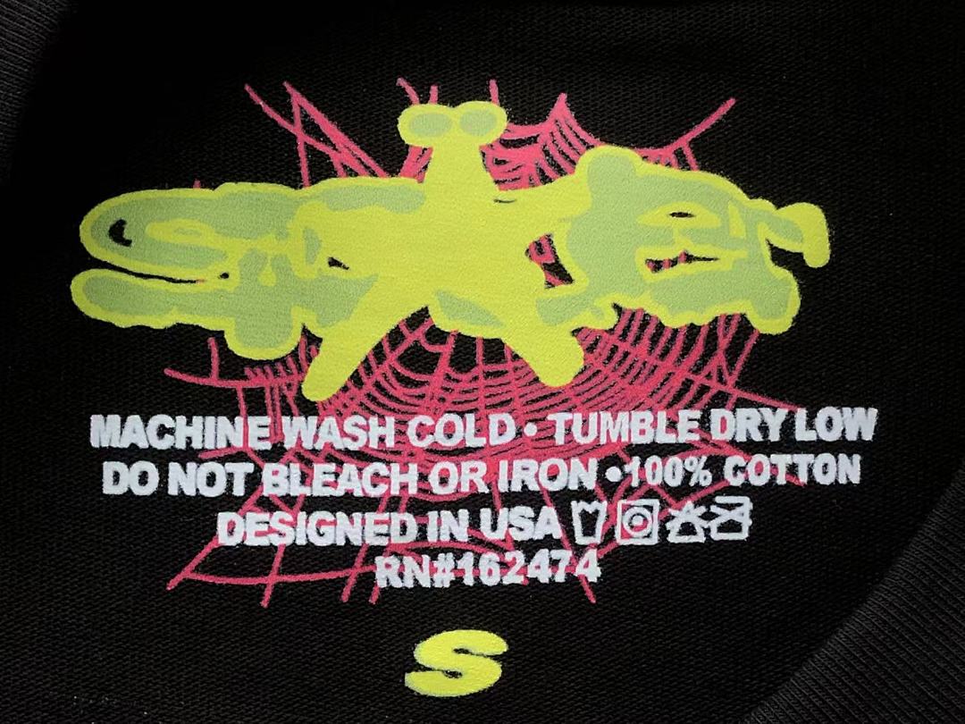 Sp5der 78 SP5DER T-SHIRT 3105280353 (Im 170Cm 60Kg I Wear Size S In The Phot) - Image 15