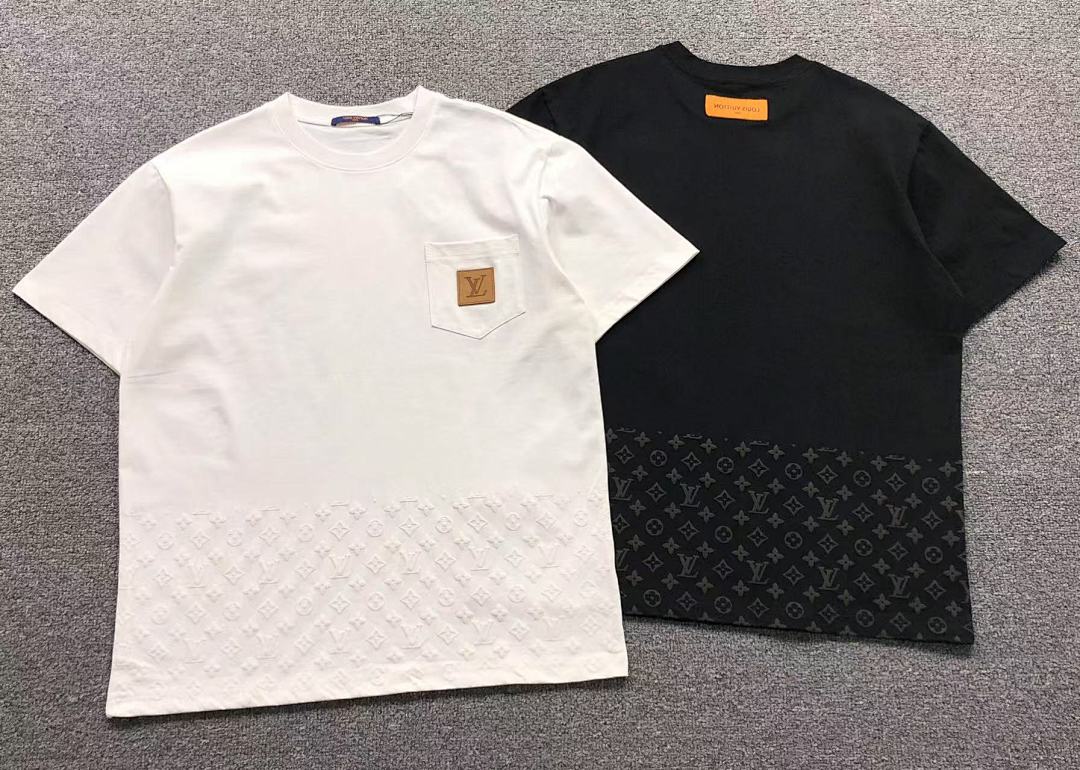 Louis Vuitton 138 L⭐ T-SHIRT 312090601 (Im 170Cm 55Kg I Wear Size L In The Phot) - Image 5