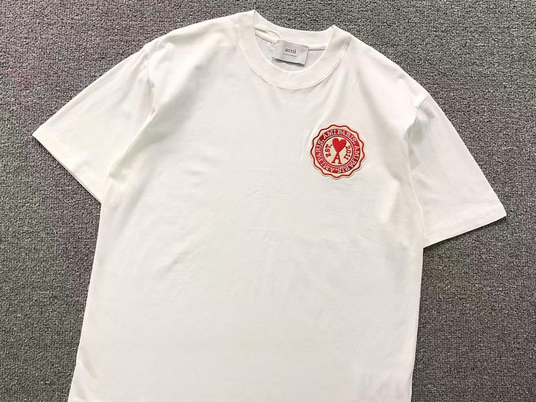 AMI 95 AMI T-SHIRT 3203202521 (Im 170Cm 60Kg I Wear Size M In The Phot) - Image 8